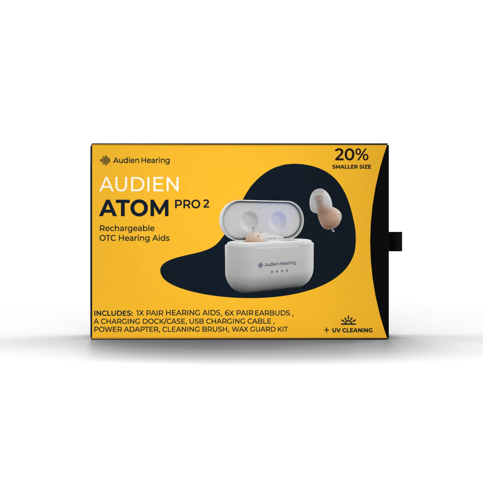 Audien Atom Pro 2 OTC Hearing Aids - Image 6