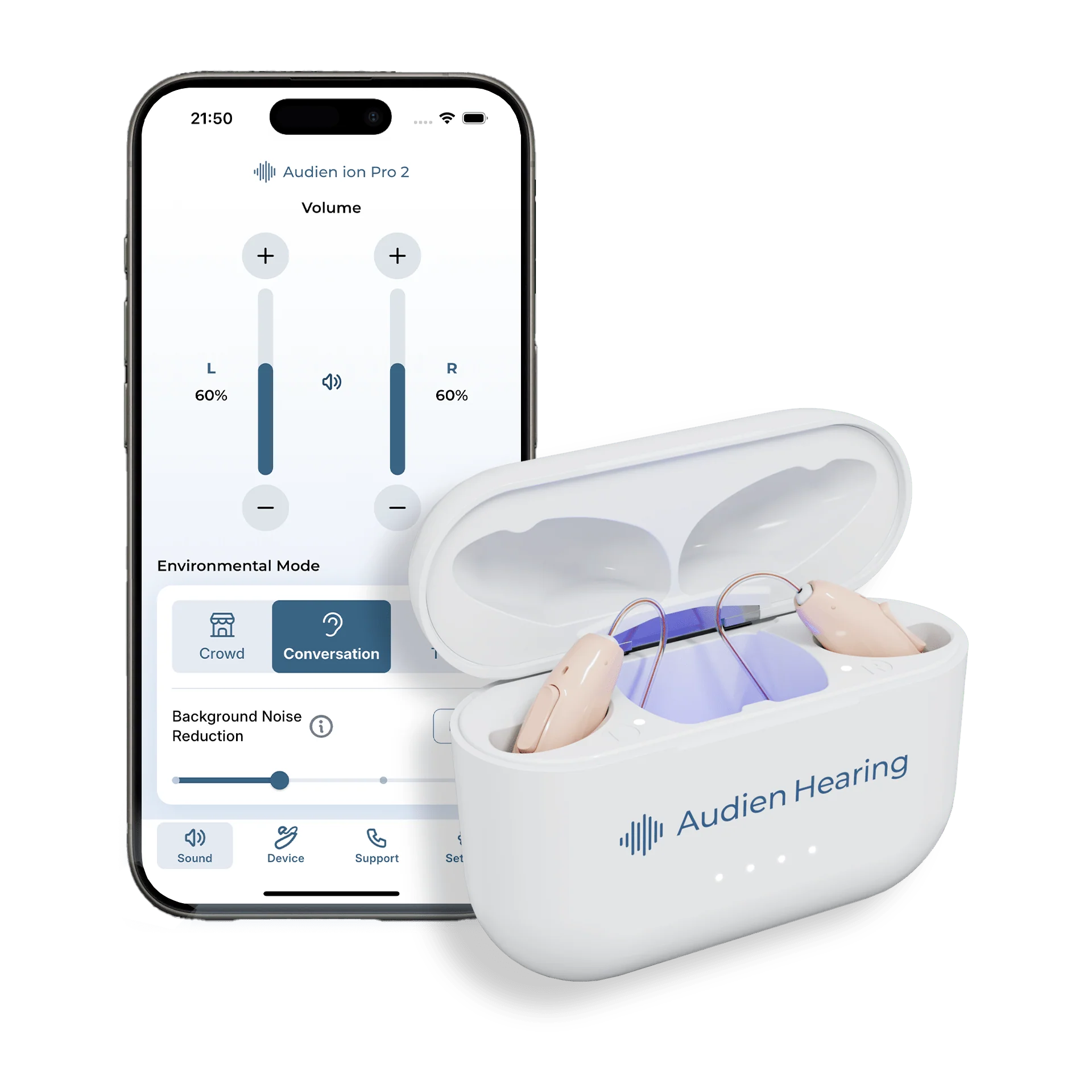 Audien ION Pro 2 OTC Hearing Aids - Image 4